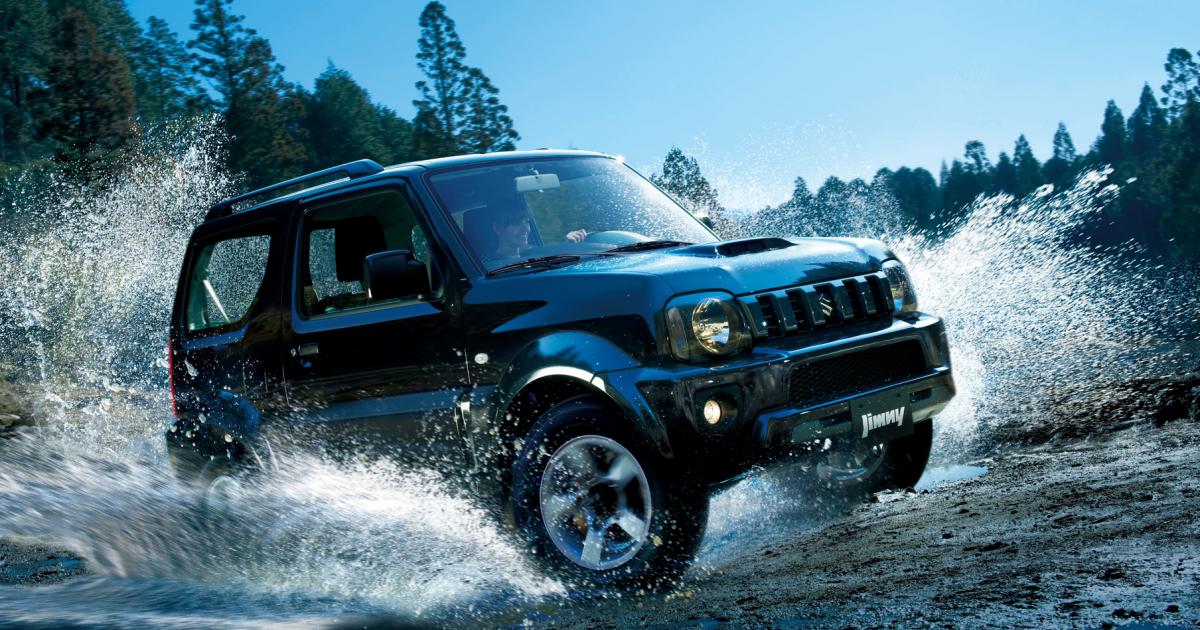 Le Suzuki 4x4 Jimny XCitement un petit 4X4 classique et une petite citadine en un. Suzuki